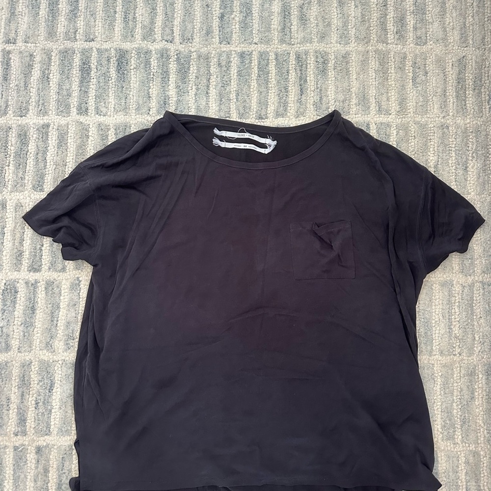 Classic Navy Women's Silky Top
